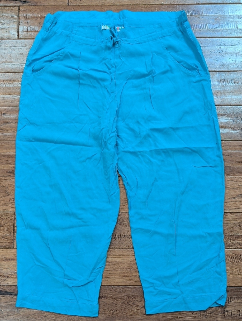 Jams World Skie Bright Teal Rayon Lightweight Pants